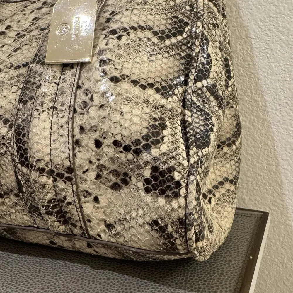 Tory Burch Women Bag Snake Pattern Python Shoulder LTD EDT Munich 2013 RARE